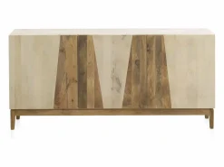 Aparador|Aparador de madera de mango en color patinado con patas de madera