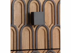 Aparador de madera maciza de mango marrón Marru00f3n New