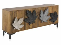 Aparador de madera maciza de mango marrón Marru00f3n New