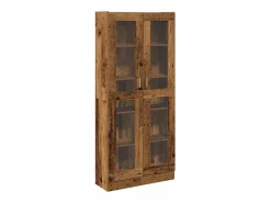 Aparador madera ingeniería madera envejecida 82,5x30,5x185 cm^vidaxl Best
