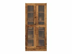 Aparador madera ingeniería madera envejecida 82,5x30,5x185 cm^vidaxl Best