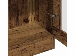 Aparador madera ingeniería madera envejecida 82,5x30,5x185 cm^vidaxl Best