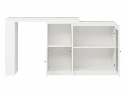 Aparador, Mueble bar giratorio de MDF - gran espacio de almacenamiento - estilo contemporáneo -^ModernLuxe Online