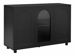 Hauss Spole Aparador|Aparador con 3 puertas - estantes regulables - madera MDF y PB