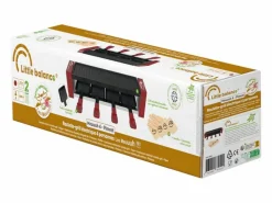 Little Balance Aparato para Raclette + Grill 800W para 4 Personas - Superficie Antiadherente 50 cm, Sartenes Cool Touch Rojo Clearance