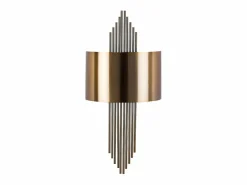 OZAIA Aplique de arte déco de metal - Ancho 22 x Alt. 75 cm - SANGARIUS Dorado Best