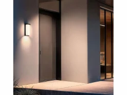 Ledkia Iluminación Exterior|Aplique de Pared Exterior LED 22W Aluminio Tyron 4000K Blanco Neutro