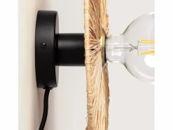 Aplique de Pared Rafia Kanga Natural^Ledkia Discount