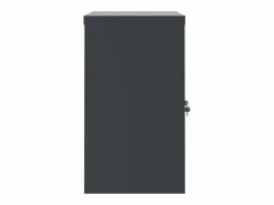 Archivador antracita 90x40x70 cm acero Marru00f3n Online