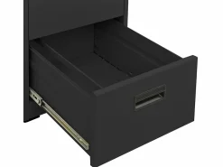 Archivador Antracita 46x62x102,5 cm Acero Marru00f3n Best