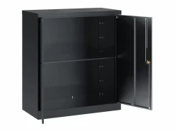 Archivador antracita 79x40x90 cm acero^ Online
