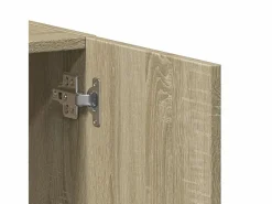 Armario Oficina|Archivador de madera de ingeniería de roble Sonoma