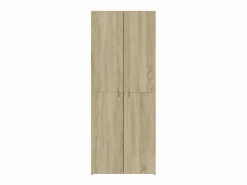 Armario Oficina|Archivador de roble Sonoma 60x32x153 cm madera de ingeniería