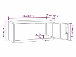 Archivador claro 90x40x40 cm acero^ Discount