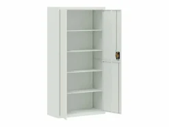Archivador claro 90x40x180 cm acero Gris Online