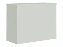 Archivador claro y azul 90x40x70 cm acero Gris Discount
