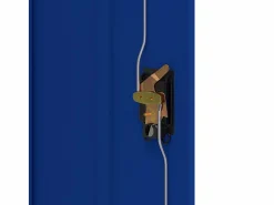 Archivador claro y azul 90x40x70 cm acero Gris Discount