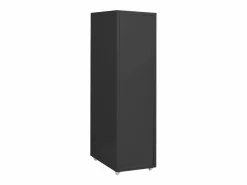 Archivador Móvil Antracita 28x41x109 cm Metal Marru00f3n Clearance