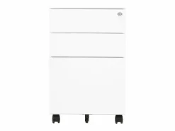 Archivador móvil 39x45x60 cm Acero Blanco Outlet