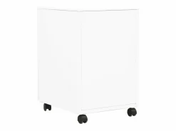 Archivador móvil 39x45x60 cm Acero Blanco Outlet