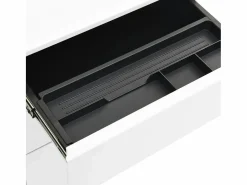 Archivador móvil 39x45x60 cm Acero Blanco Outlet