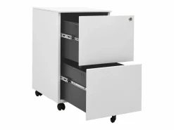 Archivador móvil claro 39x45x67 cm Acero^ Outlet