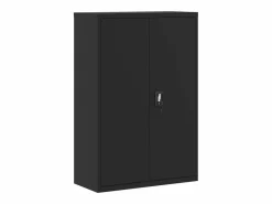Archivador 90x40x140 cm acero Negro