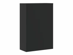 Archivador 90x40x140 cm acero Negro