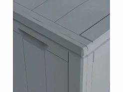 Arcón de jardín 180 L PP aspecto madera^ Outlet