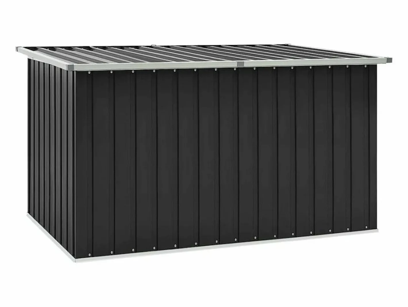 Arcón de jardín Antracita 171x99x93 cm Gris Online