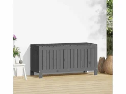 Arcón de jardín 108x42,5x54 cm Madera de pino^