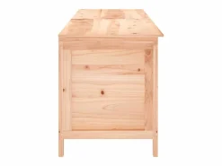 vidaxl Baúl De Jardín|Arcón de jardín madera maciza abeto 198,5x50x56,5 cm