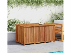 Armario De Jardín|Arcón de jardín 150x80x75 cm madera maciza de acacia