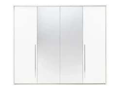 Armario 2 puertas con espejo y LEDs 255 cm color INGINA^Vente-unique Online