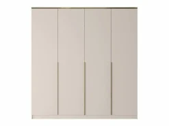 Armario 4 puertas L200 cm en color y dorado - VUKIA de Pascal Morabito^Vente-unique Discount