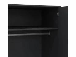 Calicosy Armario 2 puertas y 2 cajones con patas de madera H200,1 cm - TARP Gris Hot
