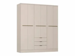 Armario 6 puertas y 3 cajones L180 cm en - PEROLI^Vente-unique Clearance