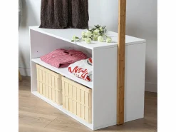 Calicosy Mueble Perchero|Armario abierto de entrada con almacenaje