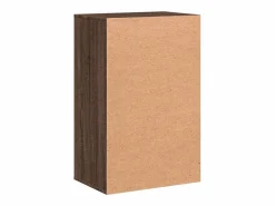 Armario almacenaje madera ingeniería marrón roble 56,5x39x90 cm^vidaxl Clearance