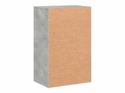 vidaxl Armario almacenaje madera ingeniería hormigón 56,5x39x90cm Gris Online