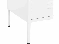 vidaxl Cajonera De Escritorio|Armario almacenamiento acero 80x35x101,5 cm