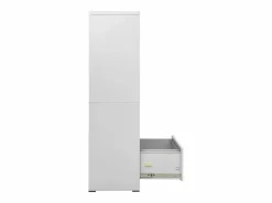 vidaxl Armario archivador de acero claro 90x46x164 cm Gris Best
