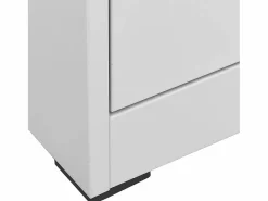 vidaxl Armario archivador de acero claro 90x46x164 cm Gris Best