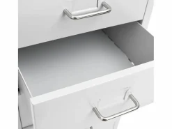 vidaxl Armario archivador móvil metal 28x41x109 cm Gris Hot