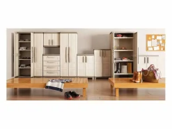 Keter Cajonera De Escritorio|Armario bajo almacenaje Excellence y taupe 97 cm