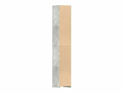 vidaxl Estantería Sobre Inodoro|Armario baño madera contrachapada hormigón 30x30x183,5 cm