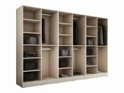 Armario: Arena / Vidrio Ranurado, 300 x 200 x 51 cm^ Hot