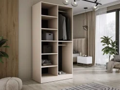 Armario Abierto, Vestidor|Armario: Arena, 100 x 200 x 51 cm