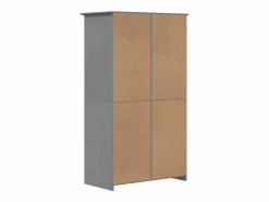 vidaxl Armario|Armario BODO madera maciza de pino 99x53,5x173 cm