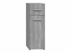 vidaxl Cajonera De Escritorio|Armario botiquín madera contrachapada Sonoma 20x45,5x60cm